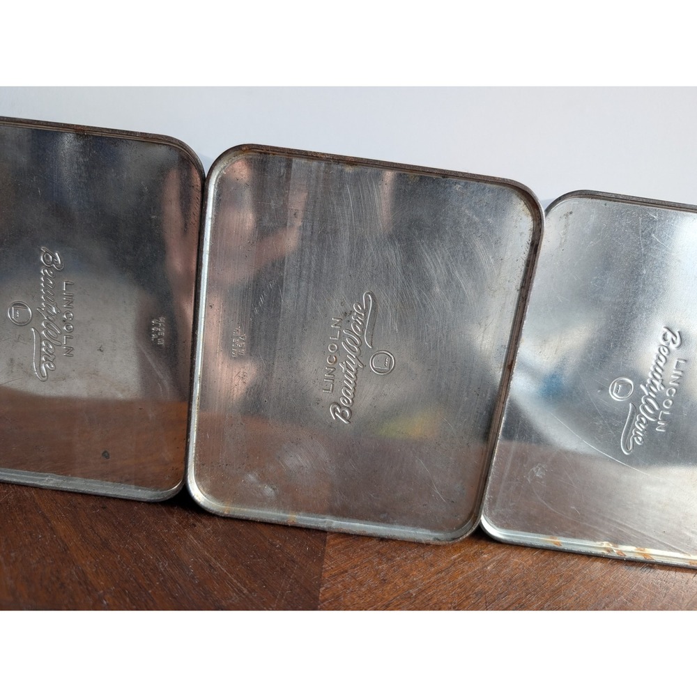 MCM Vintage Lincoln Beautyware Chrome Metal 3 Piece Canister Set - Picture 10 of 13